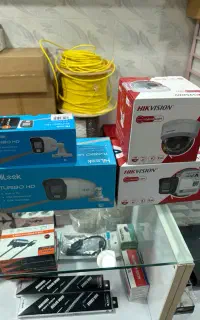 نصب انواع دوربین های هایک ویژن و های لوک