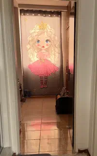 روتختی دخترونه پرنسس سه تیکه به همراه پرده