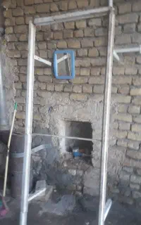 چار چوب تخت آهنی