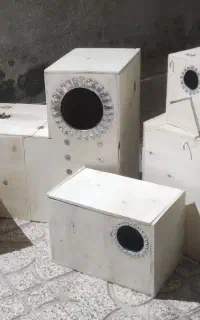 لانه گرینچیک، راهب، ملنگو ،خورشیدی  و لانه ال شکل
