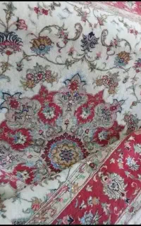 فرش آذرشهرجدیدطرح ابریشم دار