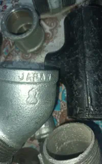 فروش اتصالات گالوانیزه و جوشی فلزی و شیر آلات کیز