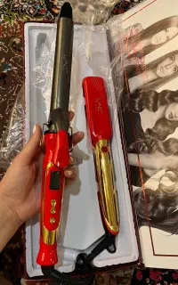 اتو مو و فر کننده موی لک لایچی نو استفاده نشده