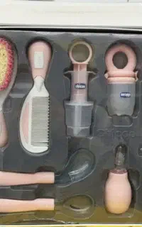 ست شانه آرایشی نوزادسیسمونی بی بی سنتر