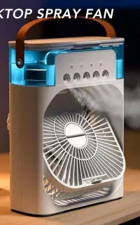 پنکه رومیزی مهپاش Air Fan سفید