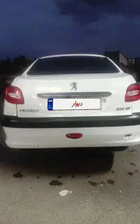 پژو 206sd  v9 موتور بزرگ