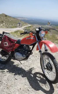 تریل اکسل XL250هوندا موتور ژاپن کلکسیونی