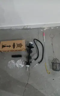 یک عدد قلیان با کل وسایل کاملا سالم ضمانتی