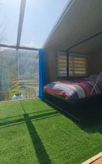 اجاره ی شبانه ی کلبه جکوزی دار و سوئیسی