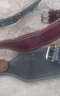 کمربند ورزشی چرم اصل