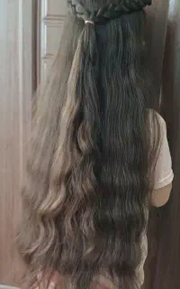 موی نچرال بدون حنا و رنگ