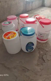 دبه ماست سالم وتمیز