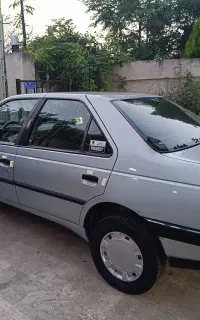 پژو نقرابی ۸۴یطرف رنگ