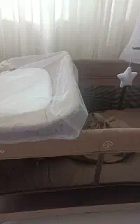 تخت و گهواره  کنار مادر کیدیلو ویژه سیسمونی