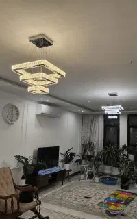 ۳عدد لوستر کلیپسی نوی نو ال ای دی با کنترل