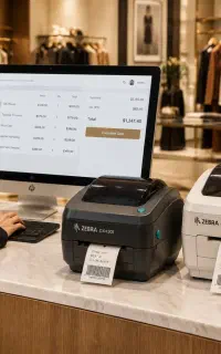 لیبل پرینتر حرارتی/ label printer / زبرا Zebra