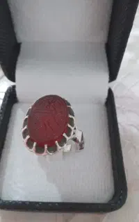 انگشتر نقره عقیق
