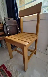 صندلی چوبی مطالعه دانش آموز/دانشجو مخصوص کنکور
