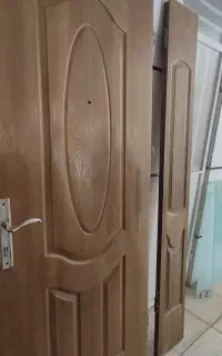 فروش درب چوبی دو لنگه بدون چهارچوب