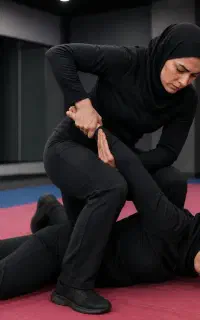 آموزش دفاع شخصی و سلاح‌سرد بانوان