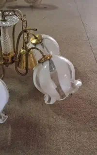 لوستر حبابی دست دو در حد نو
