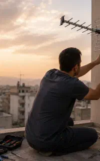 نصاب آنتن ، گیرنده ، تنظیم شبکه ، تلویزیون