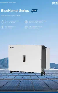 اینورتر صنعتی خورشیدی آنگرید کی استار kstar 125kw