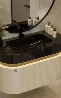 روشویی تمام سرامیک مدل لئوناردو