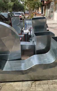 ساخت و اجرای کانال های کولر و هواساز پناهی