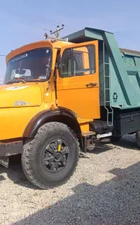بنز تک شاسی مشکی مدل 77