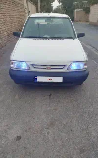 پراید سفید 88