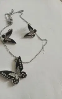 گردنبند و گوشواره ست