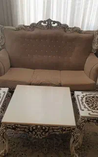 مبل ۷نفره بامیزوعسلی فروش فوری