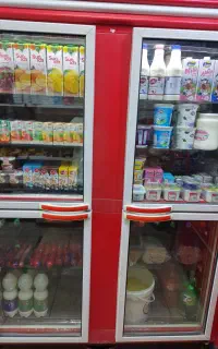 یخچال چهاردرب مغازه وفریزر درب کشویی