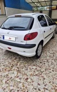 پژو ۲۰۶ مدل 1400درجه یک