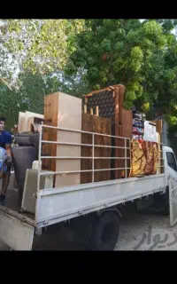 باربری حمل باراثاثیه منزل بسته بندی شش چرخ بزرگ