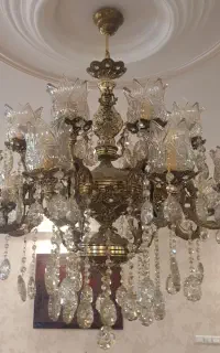 لوستر برنجی