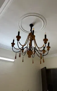 لوستر چوبی