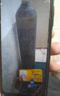 کپسول هوا سر پیک مالی متر ۱۲ متر شیلنگ