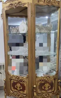 بوفه شیک چوبی و کمد سه تیکه ام دی اف
