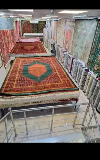 بیجار سبز لاکی فرش ابراهیم پور سه طبقه
