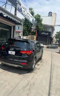 سانتافه ۲۰۱۵ مشکی بدون رنگ