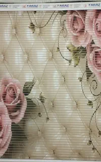 پرده زبرا شیک و سالم