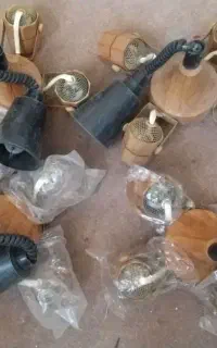 آویز فلزی طرح چوب