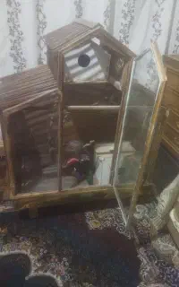 قفس چوبی عروس و....