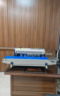 دستگاه دوخت پرس ریلی نایلون و پلاستیک افقی عمودی