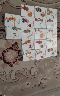 کارت انگلیسی اعضای بدن