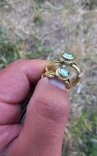 انگشترطلاروسی موزانایت دست دلبرقیمت مناسب