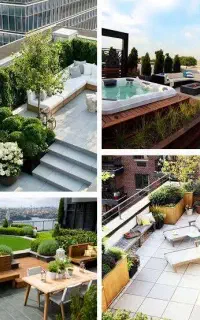 طراحی و اجرای تخصصی روف گاردن و تراس گاردن
