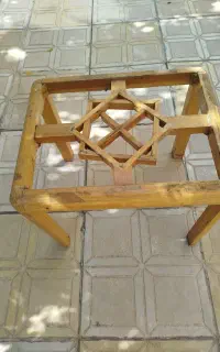 میز تخته ای بدون شیشه